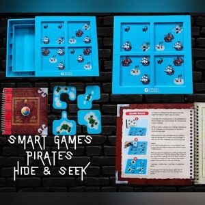 1 Player Smart Games Pirate Hide & Seek Logic Game Puzzle Elementary School